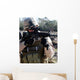 Soldier Looks through Scope Wall Decal