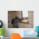 Soldier Acts as Opposition Wall Decal