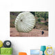 Wind Pushes Honduran Soldier's Wall Decal