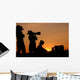 Silhouettes Three Us Air Wall Decal