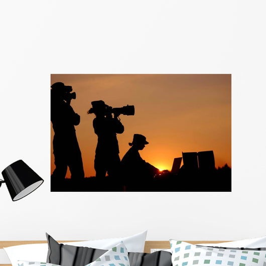Silhouettes Three Us Air Wall Decal