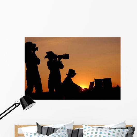 Silhouettes Three Us Air Wall Decal