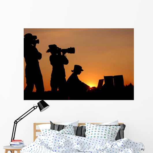 Silhouettes Three Us Air Wall Decal