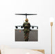 Airfield Manager Greets Arriving Wall Decal