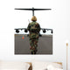 Airfield Manager Greets Arriving Wall Decal