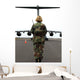 Airfield Manager Greets Arriving Wall Decal