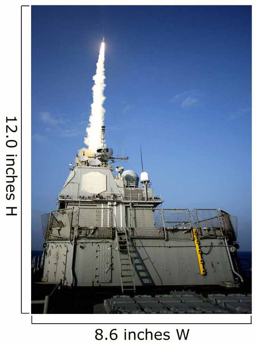 Uss Lake Erie Launches Wall Decal