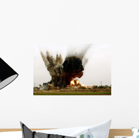 Explosion Wall Decal Design 1