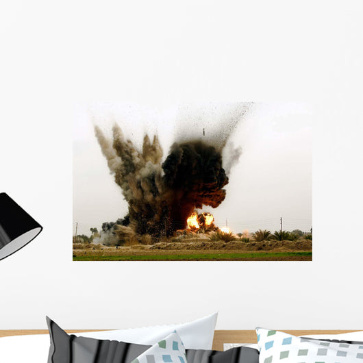 Explosion Wall Decal Design 1