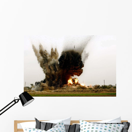Explosion Wall Decal Design 1