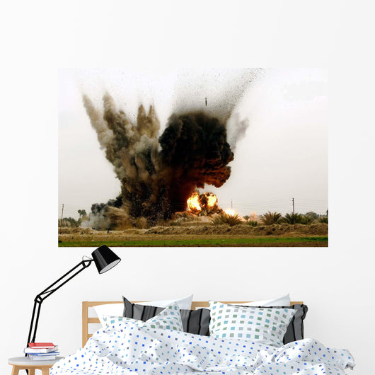 Explosion Wall Decal Design 1