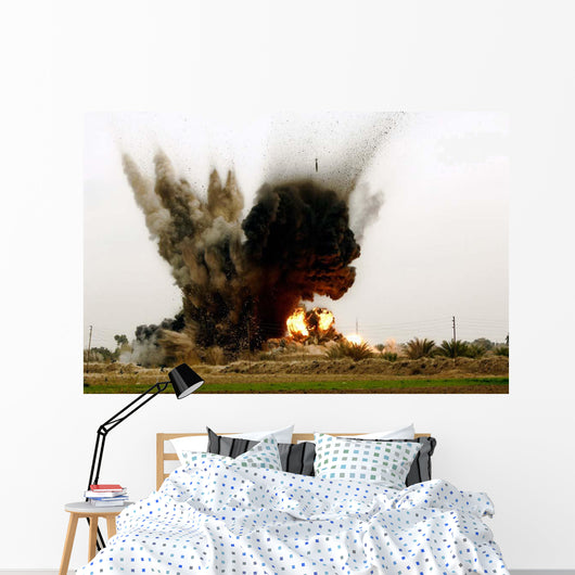 Explosion Wall Decal Design 1
