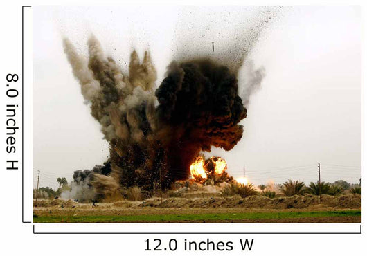 Explosion Wall Decal Design 1