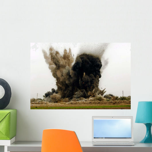 Explosion Wall Decal Design 2