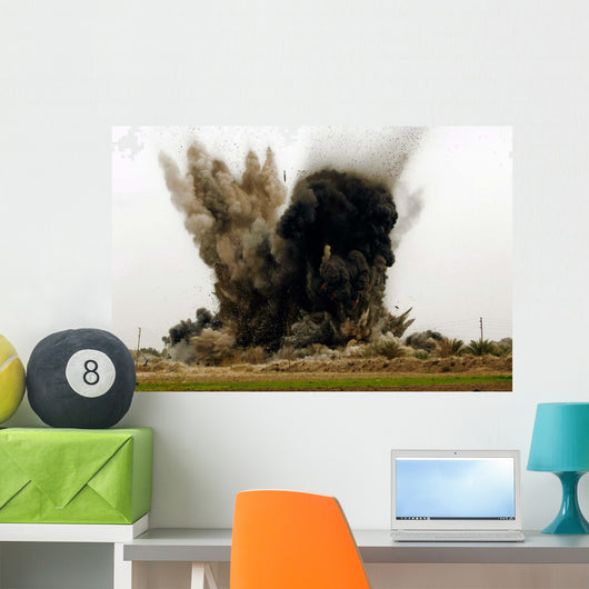 Explosion Wall Decal Design 2