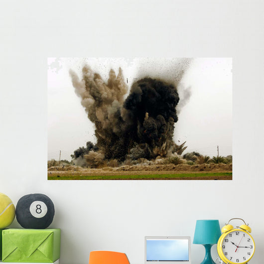 Explosion Wall Decal Design 2