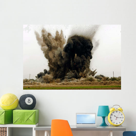 Explosion Wall Decal Design 2