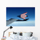 Pilots Refuel Pair F-117 Wall Decal