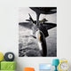 Kc-135 Stratotanker Refuels F-22 Wall Decal