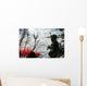 Soldier Uses Red Smoke Wall Decal