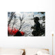 Soldier Uses Red Smoke Wall Decal