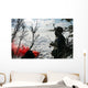 Soldier Uses Red Smoke Wall Decal