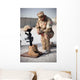 Soldier Bows to Pay Wall Decal