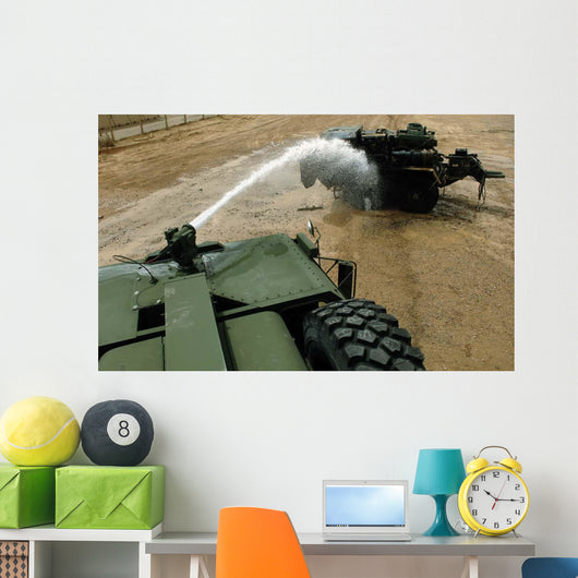 Fire Departments Extinguish Vehicle Wall Decal