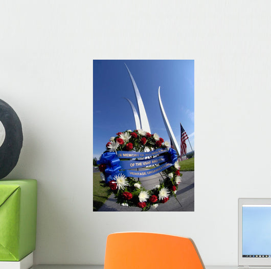 Memorial Day Wreath-laying Ceremony Wall Decal