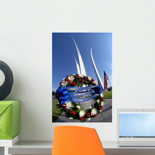 Memorial Day Wreath-laying Ceremony Wall Decal