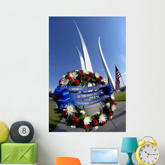 Memorial Day Wreath-laying Ceremony Wall Decal