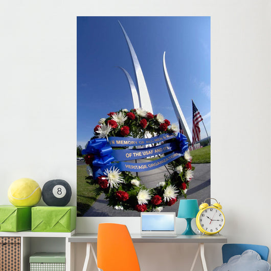 Memorial Day Wreath-laying Ceremony Wall Decal
