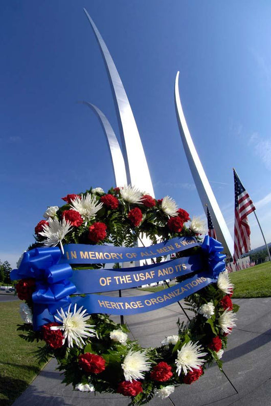 Memorial Day Wreath-laying Ceremony Wall Decal