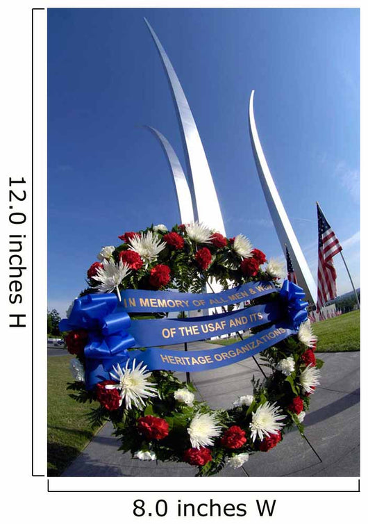 Memorial Day Wreath-laying Ceremony Wall Decal