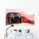 Red Smoke Billows out Wall Decal