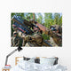 Soldier Operates Missile Launcher Wall Decal