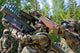 Soldier Operates Missile Launcher Wall Decal
