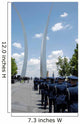 United States Honor Guards Wall Decal