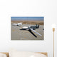 Two Global Hawks Parked Wall Decal