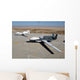 Two Global Hawks Parked Wall Decal