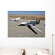 Two Global Hawks Parked Wall Decal