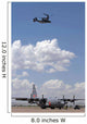 Cv-22 Osprey Flies over Wall Decal Design 1