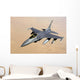 F-16 Fighting Falcon Flight Wall Decal Design 2