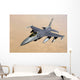 F-16 Fighting Falcon Flight Wall Decal Design 2