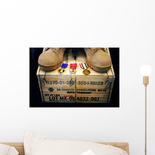 Memorial Dedicated to Airman Wall Decal