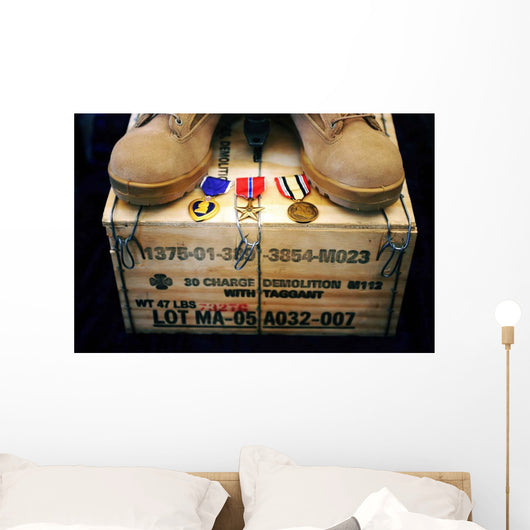 Memorial Dedicated to Airman Wall Decal