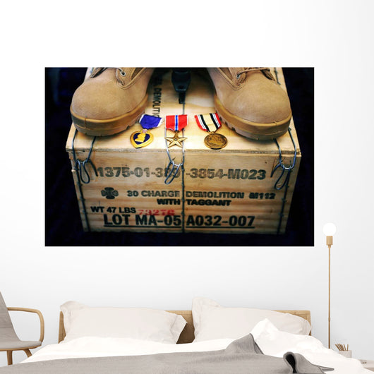 Memorial Dedicated to Airman Wall Decal