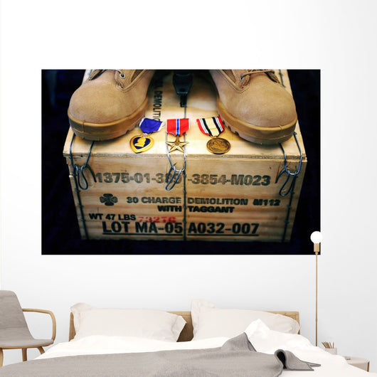 Memorial Dedicated to Airman Wall Decal