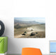 Humvees Traverse Rugged Mountain Wall Decal