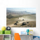 Humvees Traverse Rugged Mountain Wall Decal
